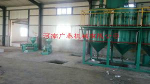 新疆塔城倪總榨油、精煉設(shè)備安裝
